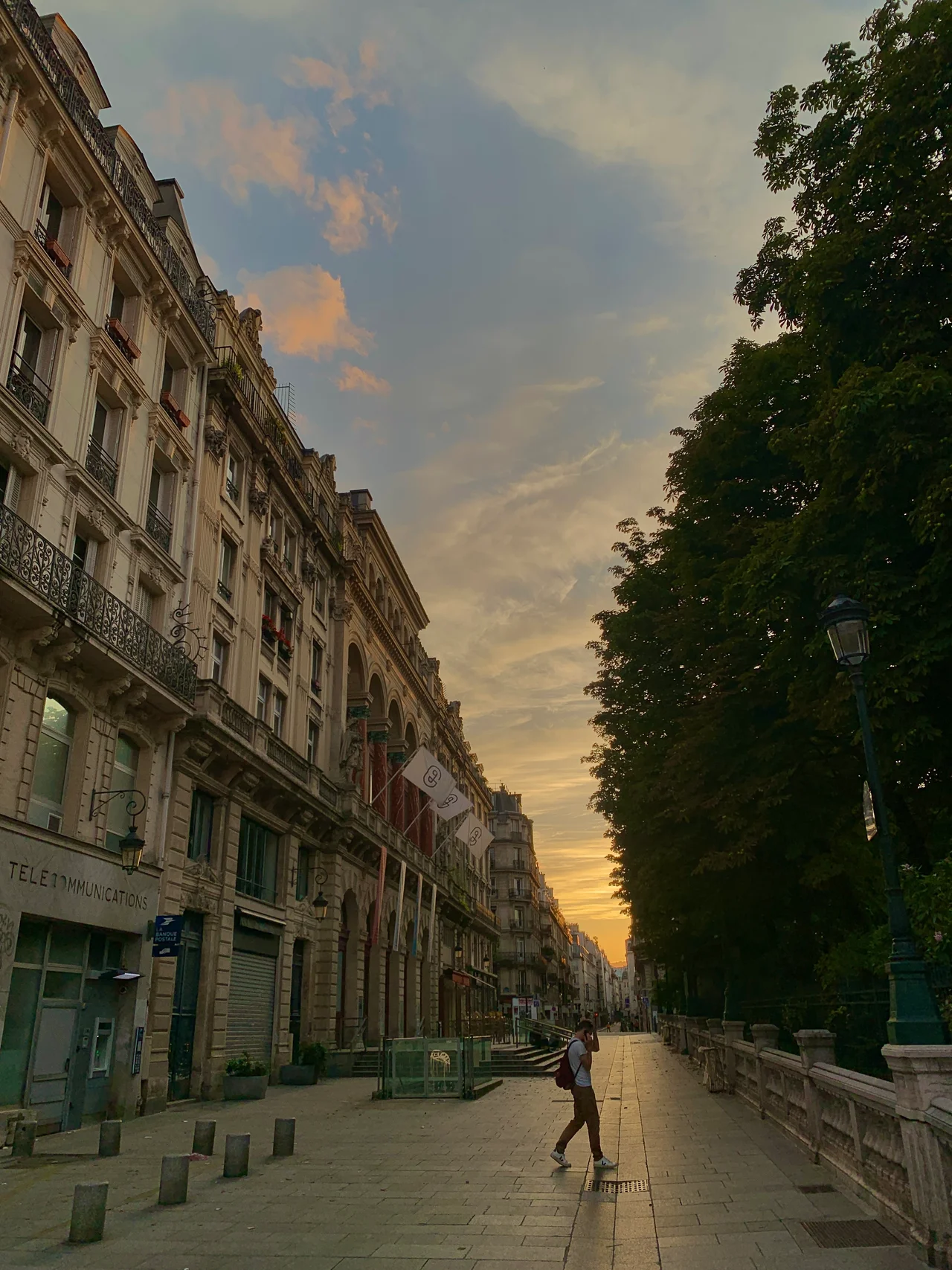 Man in the street