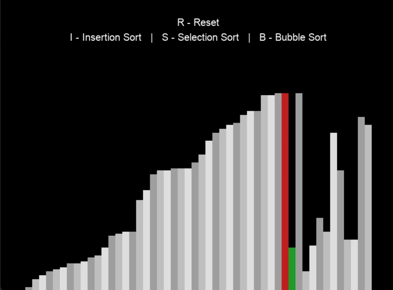 Sorting Algorithm Visualizer